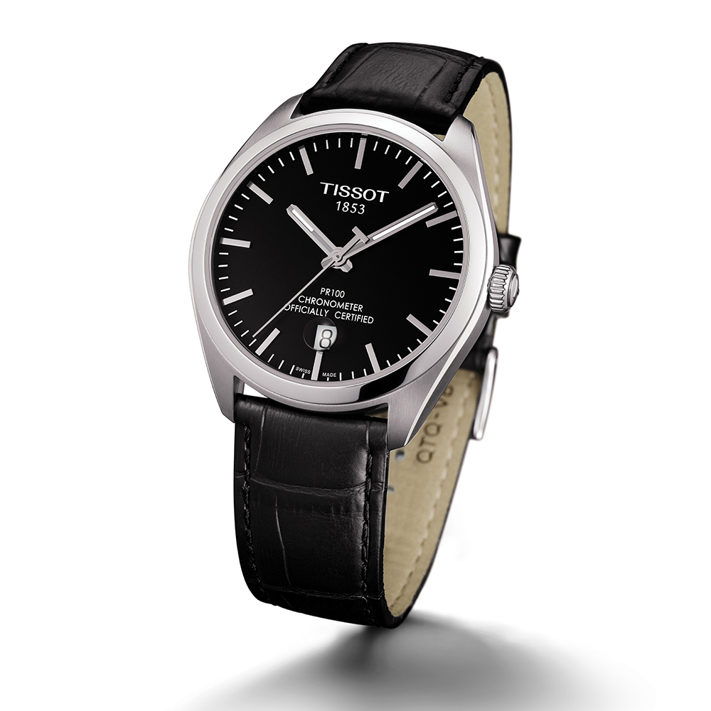 Tissot T101.451.16.051.00 zegarek męski PR 100 - miniatura 2