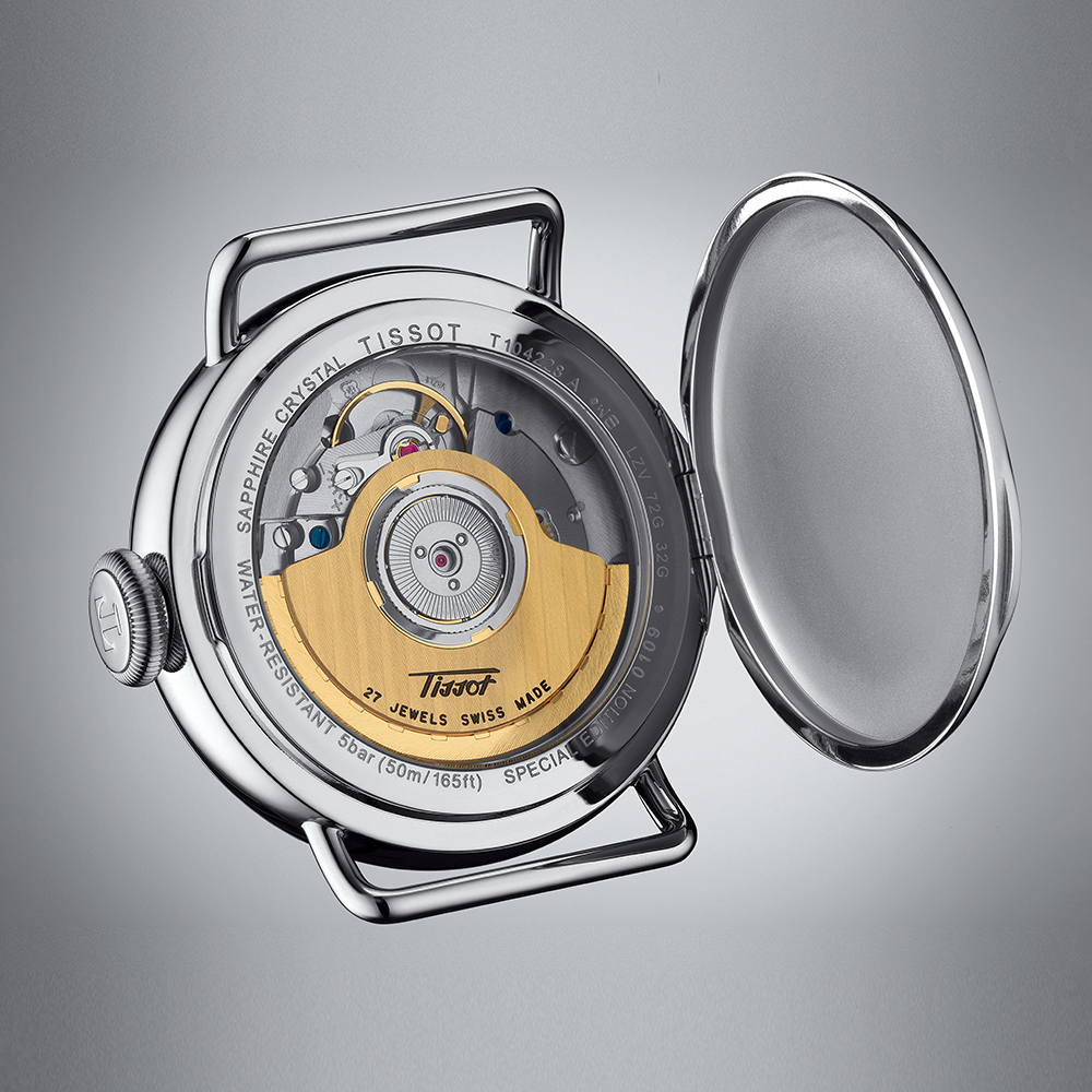 Tissot T104.228.16.012.00 damski zegarek Heritage pasek - miniatura 3