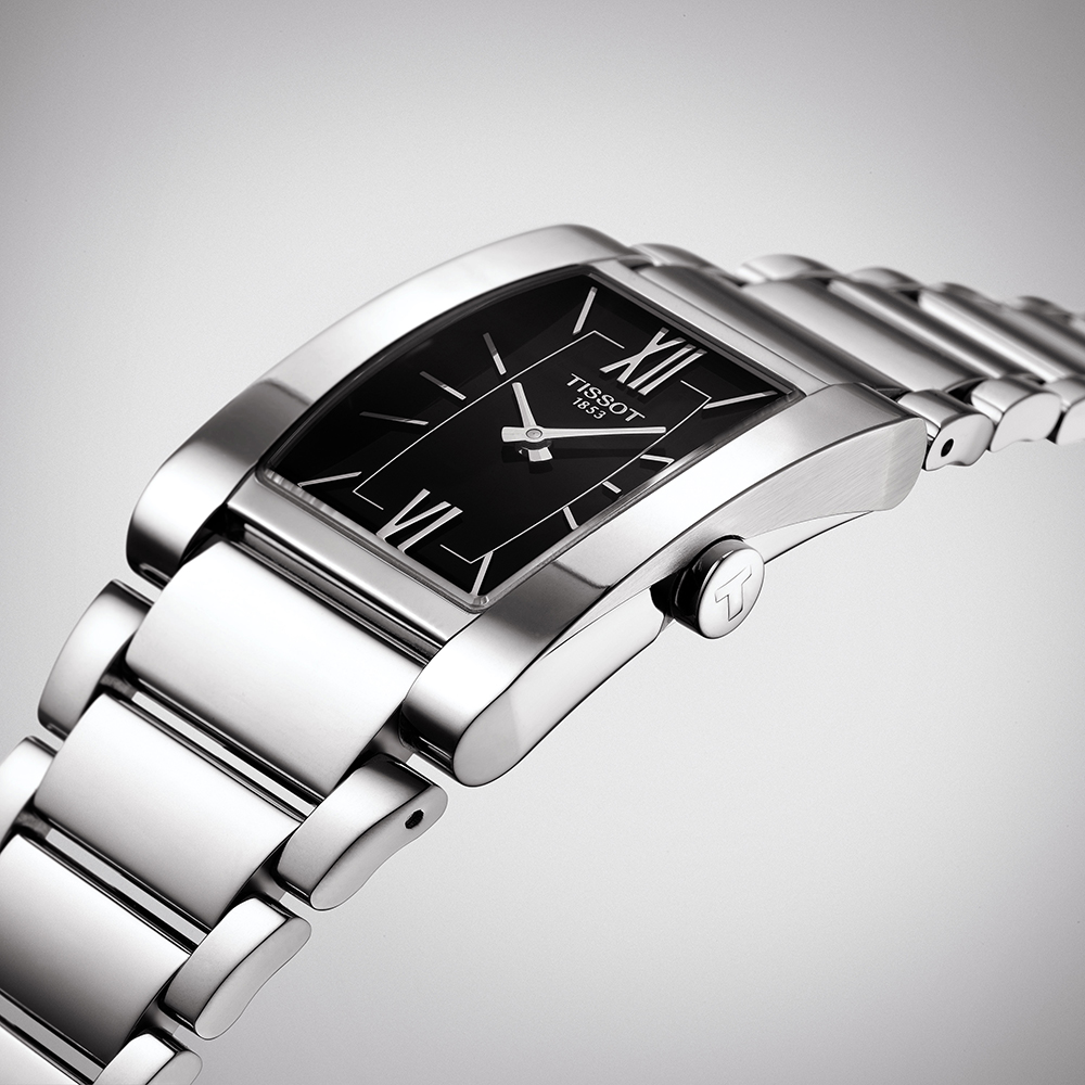 Tissot T105.309.11.058.00 damski zegarek Generosi-T bransoleta - miniatura 3