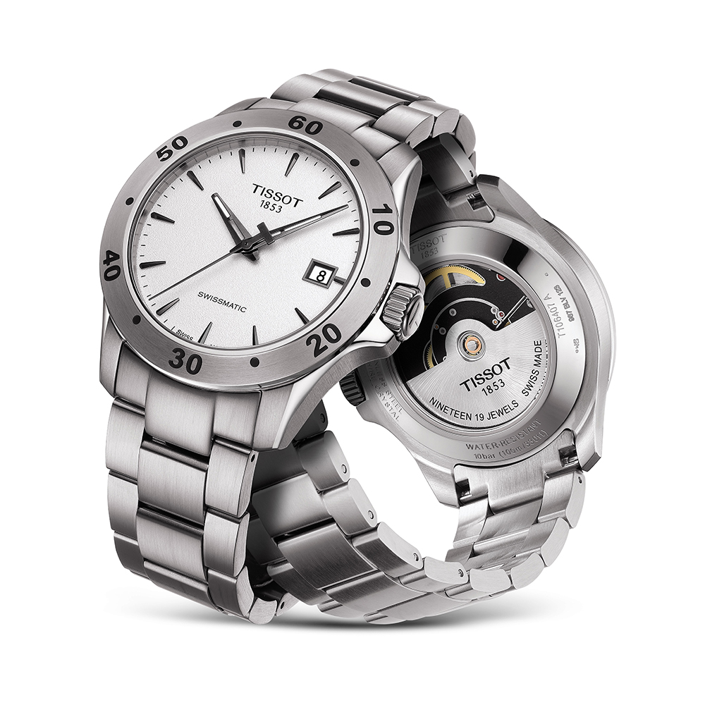 Tissot T106.407.11.031.01 zegarek męski V8 - miniatura 2