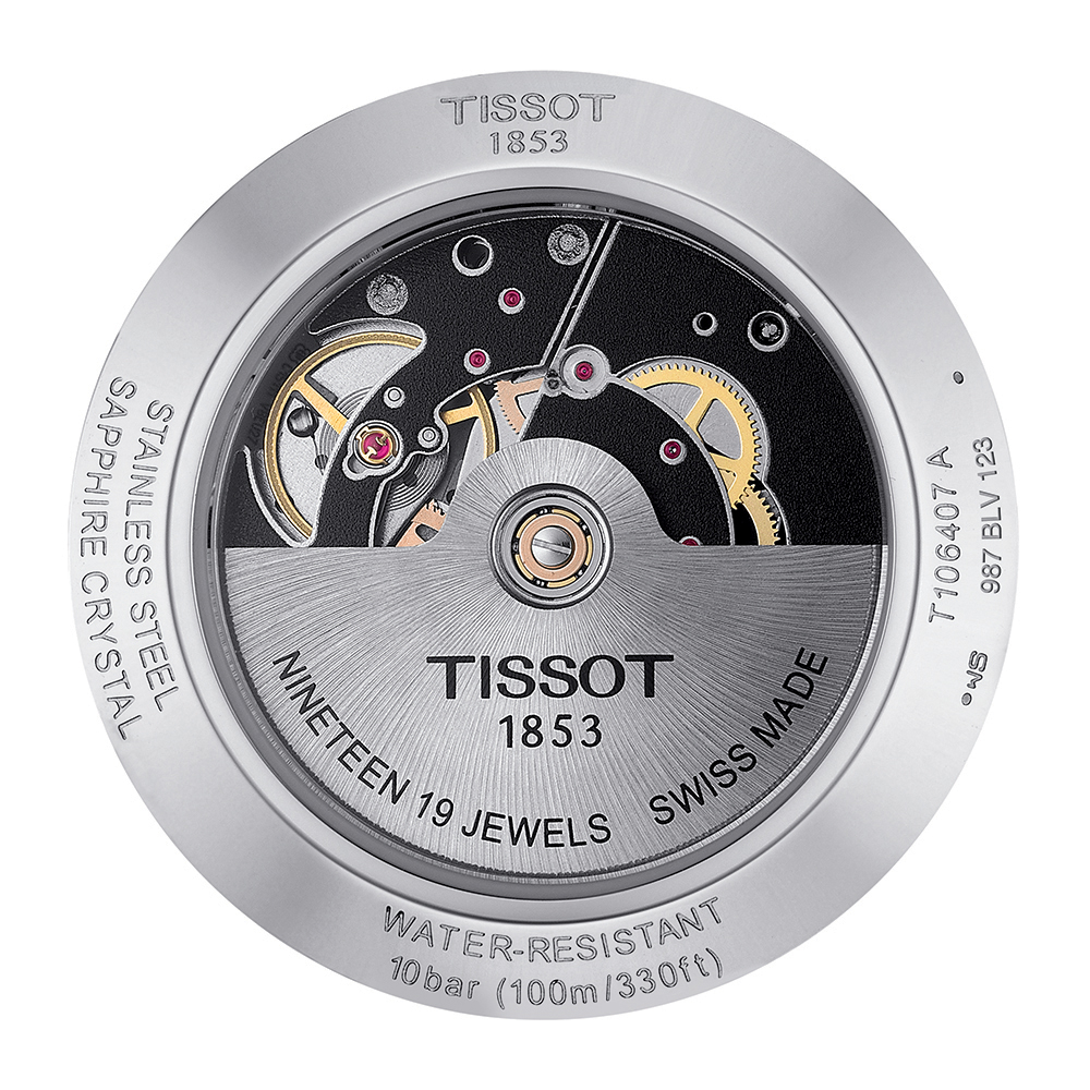 Tissot T106.407.16.031.00 męski zegarek V8 pasek - miniatura 3