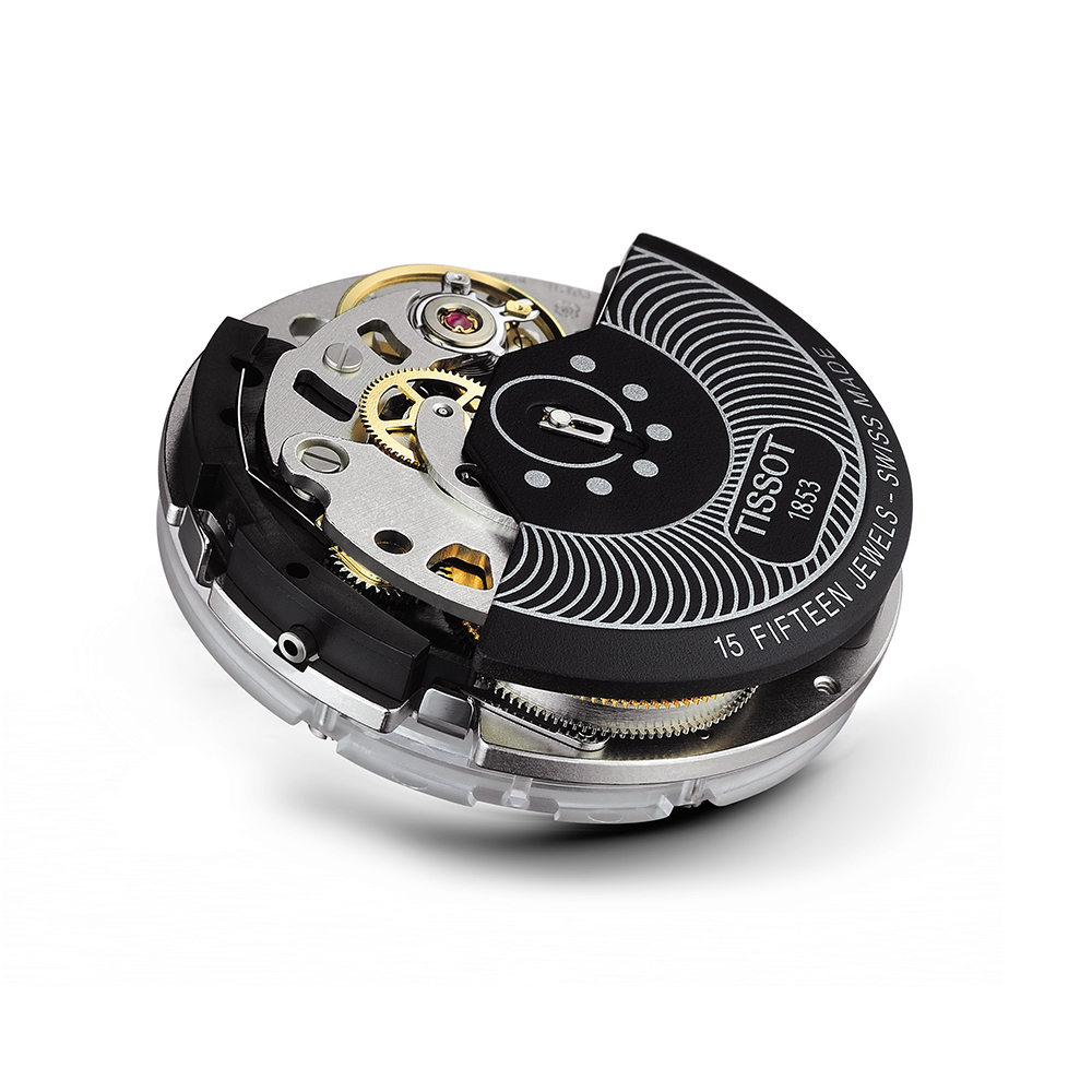 zegarek Tissot T106.427.11.031.00 V8 AUTOMATIC CHRONOGRAPH męski z tachometr V8 - miniatura 3