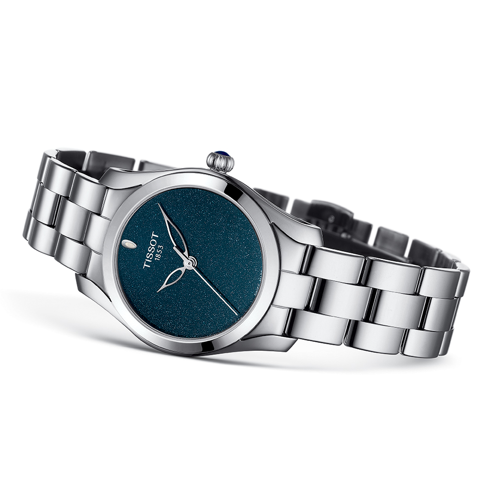 Tissot T112.210.11.041.00 zegarek damski T-Wave - miniatura 2