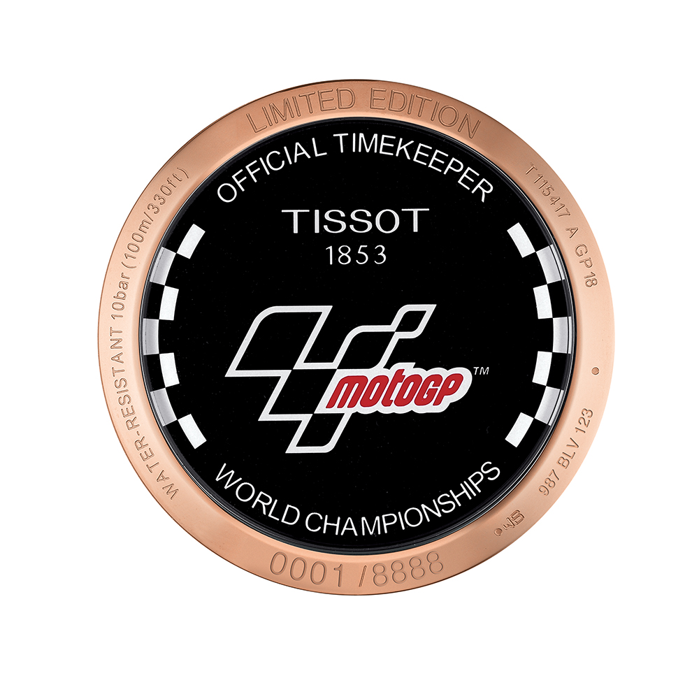 zegarek Tissot T115.417.37.061.00 czarny T-Race - miniatura 4