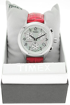 zegarek Timex T2M709 damski z chronograf Chronographs - miniatura 3