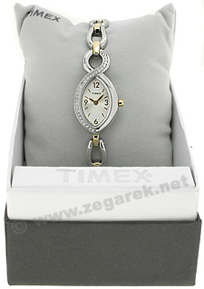 Timex T2M843 damski zegarek Crystal bransoleta - miniatura 3