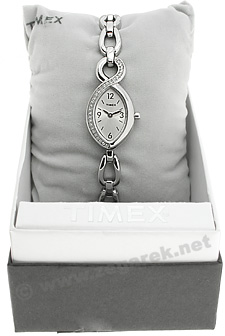 Timex T2M844 damski zegarek Crystal bransoleta - miniatura 3
