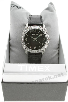 Timex T2N037 damski zegarek Crystal pasek - miniatura 3