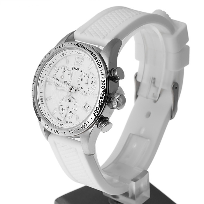 zegarek Timex T2P061 Womens Chronograph damski z tachometr Kaleidoscope - miniatura 3