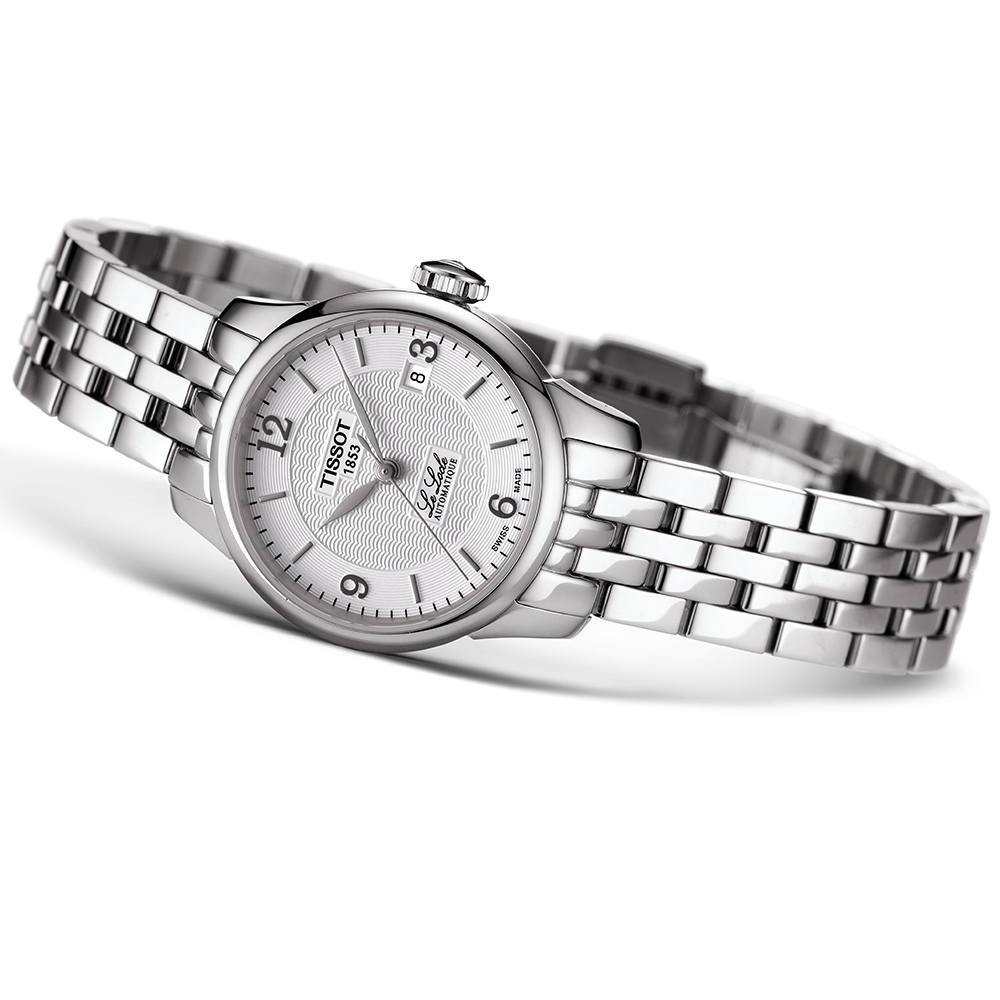 zegarek Tissot T41.1.183.34 srebrny Le Locle - miniatura 4