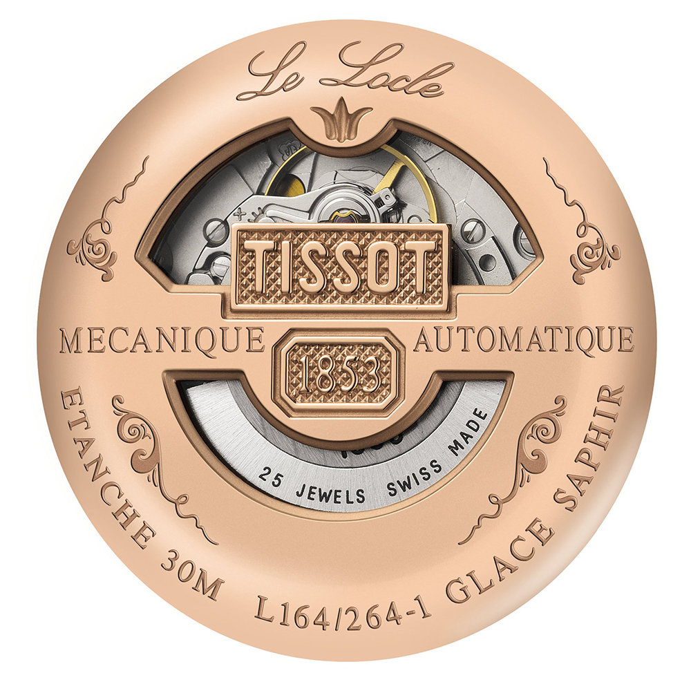 Tissot T41.6.453.83 damski zegarek Le Locle pasek - miniatura 3