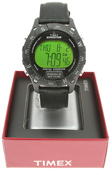 zegarek Timex T49686 męski z kompas Expedition Trial Series Digital - miniatura 3