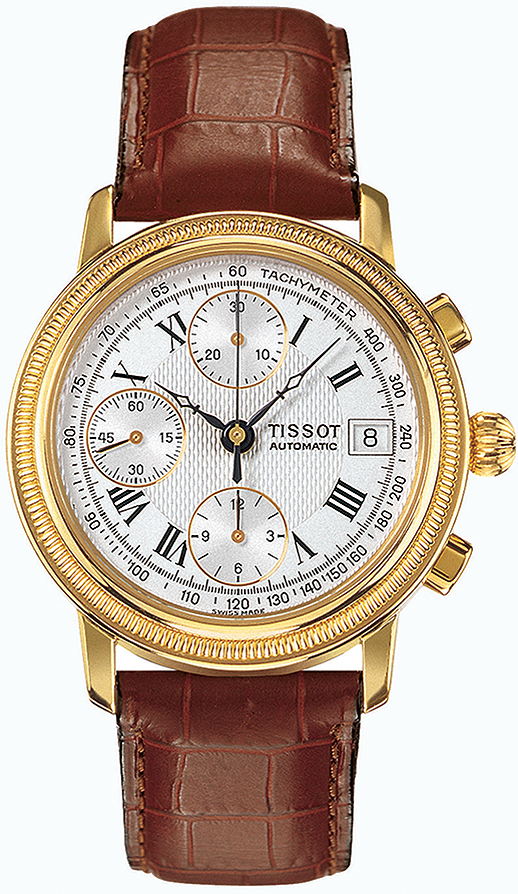 Tissot BRIDGEPORT GOLD GENT CHRONO AUTOMATIC VALJOUX T71.3.435.33