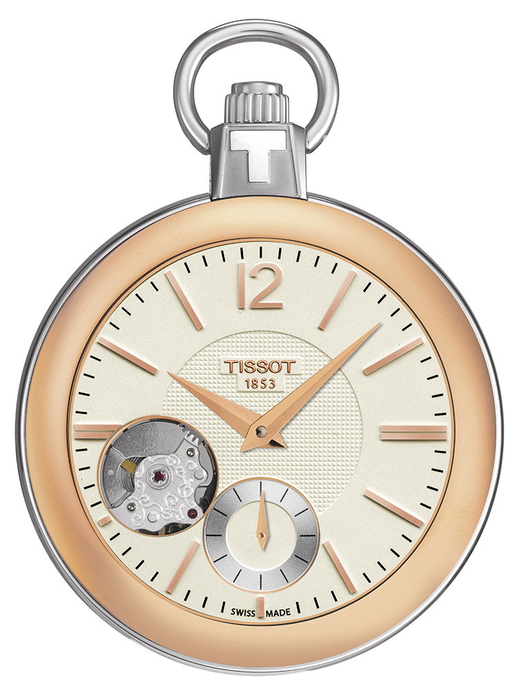 Tissot POCKET MECHANICAL SKELETON T853.405.29.267.01