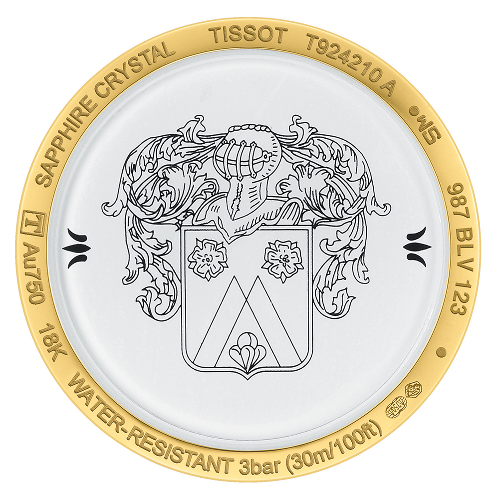 Tissot T924.210.16.111.00 zegarek damski Fascination - miniatura 2