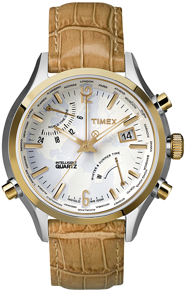 Timex TW2P87900 Intelligent Quartz Intelligent Quartz World Time IQ