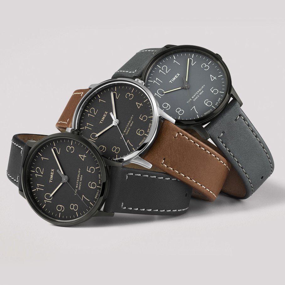 Timex TW2P95800 zegarek męski klasyczny Waterbury pasek