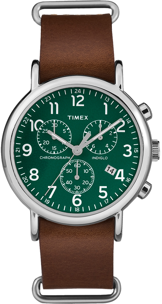 Timex TW2P97400 Weekender Chrono Oversized