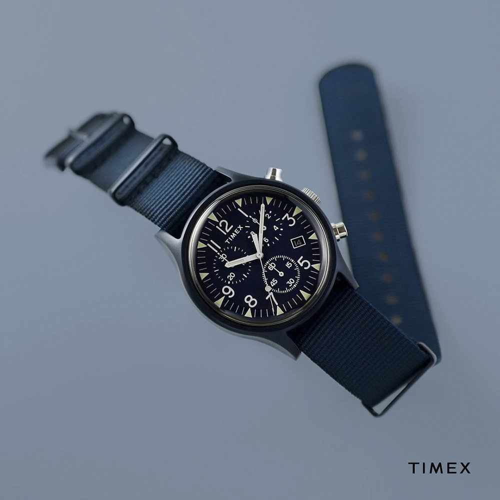 zegarek Timex TW2R37300 niebieski MK1 - miniatura 4