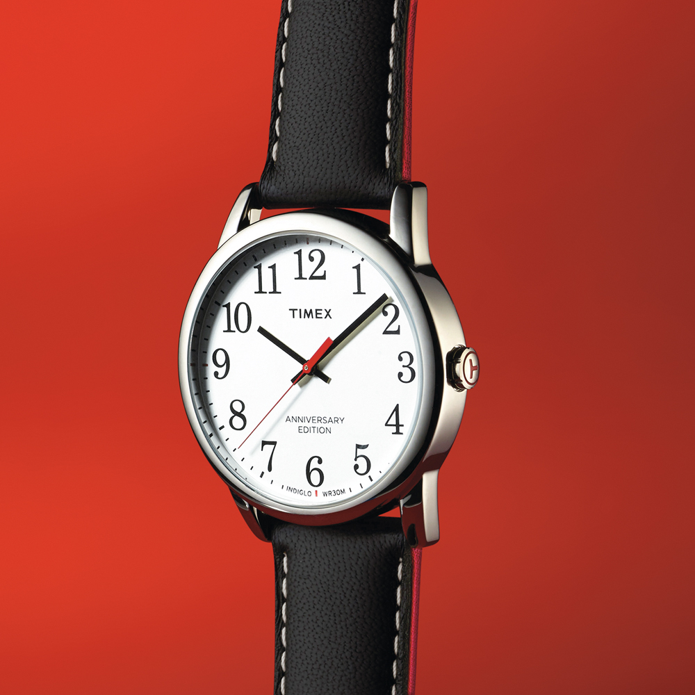 Timex TW2R40000 męski zegarek Easy Reader pasek