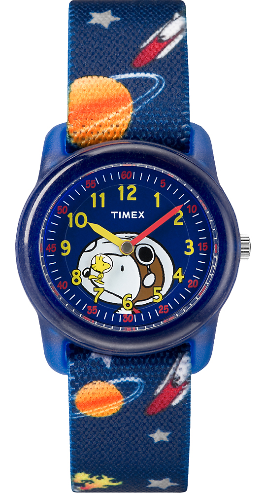 Timex TW2R41800 Dla dzieci Timex Time Teacher x Peanuts Snoopy  Outer Space