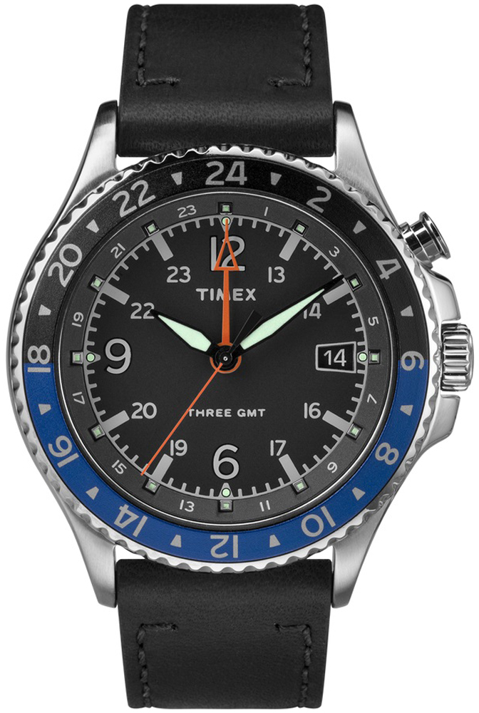 Timex Three GMT IQ TW2R43600