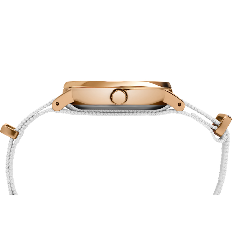 Timex TW2R49100 zegarek różowe złoto fashion/modowy Fairfield pasek