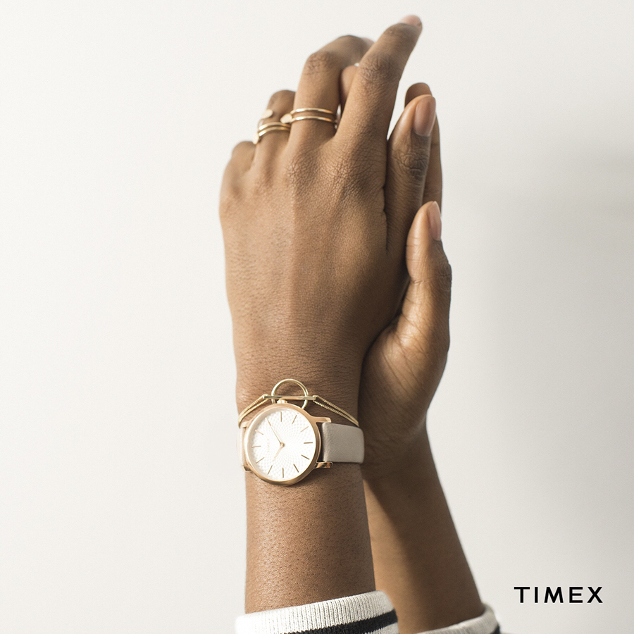 Timex TW2R49500 zegarek damski klasyczny Metropolitan pasek - miniatura 7