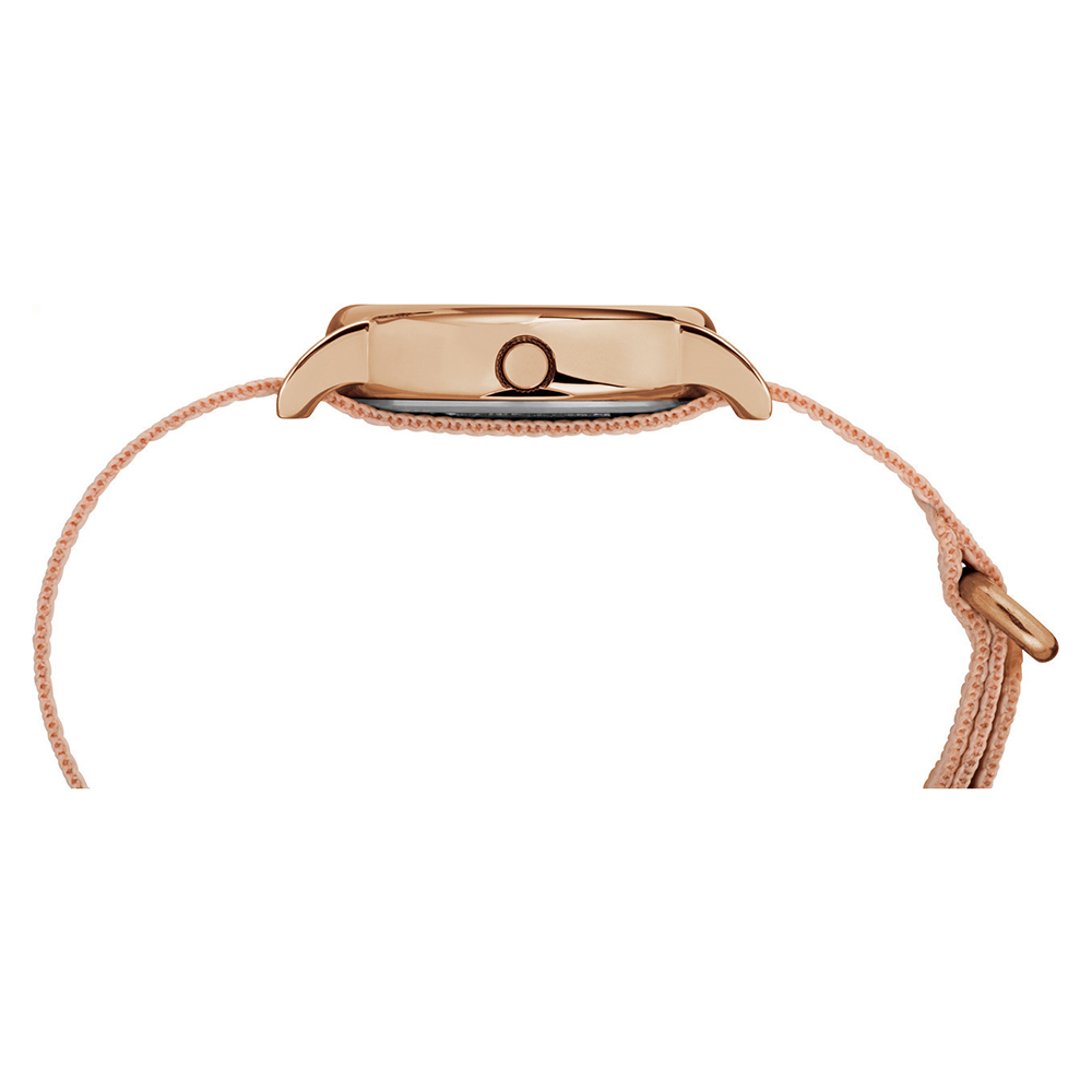 Timex TW2R59900 zegarek różowe złoto fashion/modowy Weekender pasek - miniatura 5