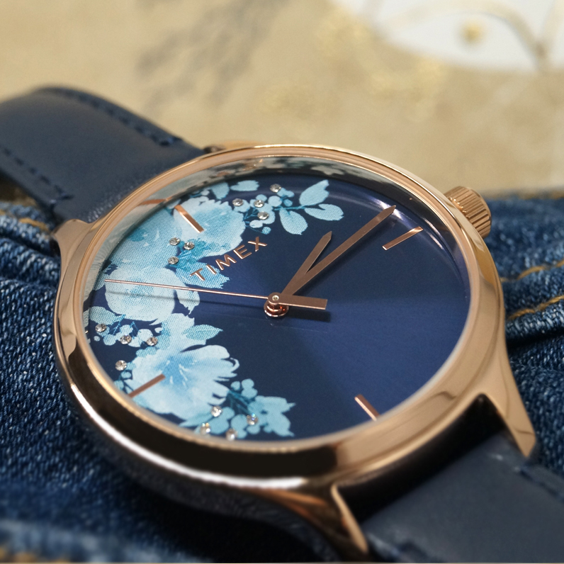 zegarek Timex TW2R66700 różowe złoto Fashion - miniatura 4