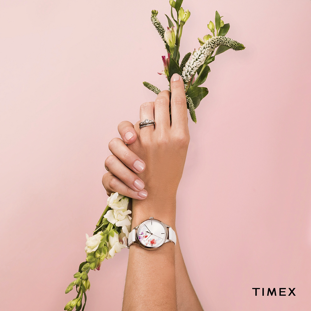 Timex TW2R66800 Fashion Crystal Bloom zegarek damski klasyczny mineralne - miniatura 5