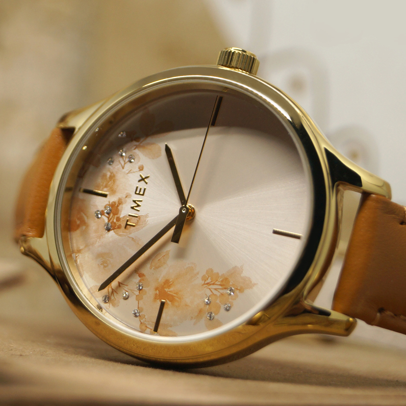 zegarek Timex TW2R66900 złoty Fashion