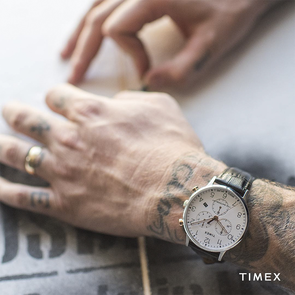 Timex TW2R71700 zegarek męski klasyczny Waterbury pasek - miniatura 7