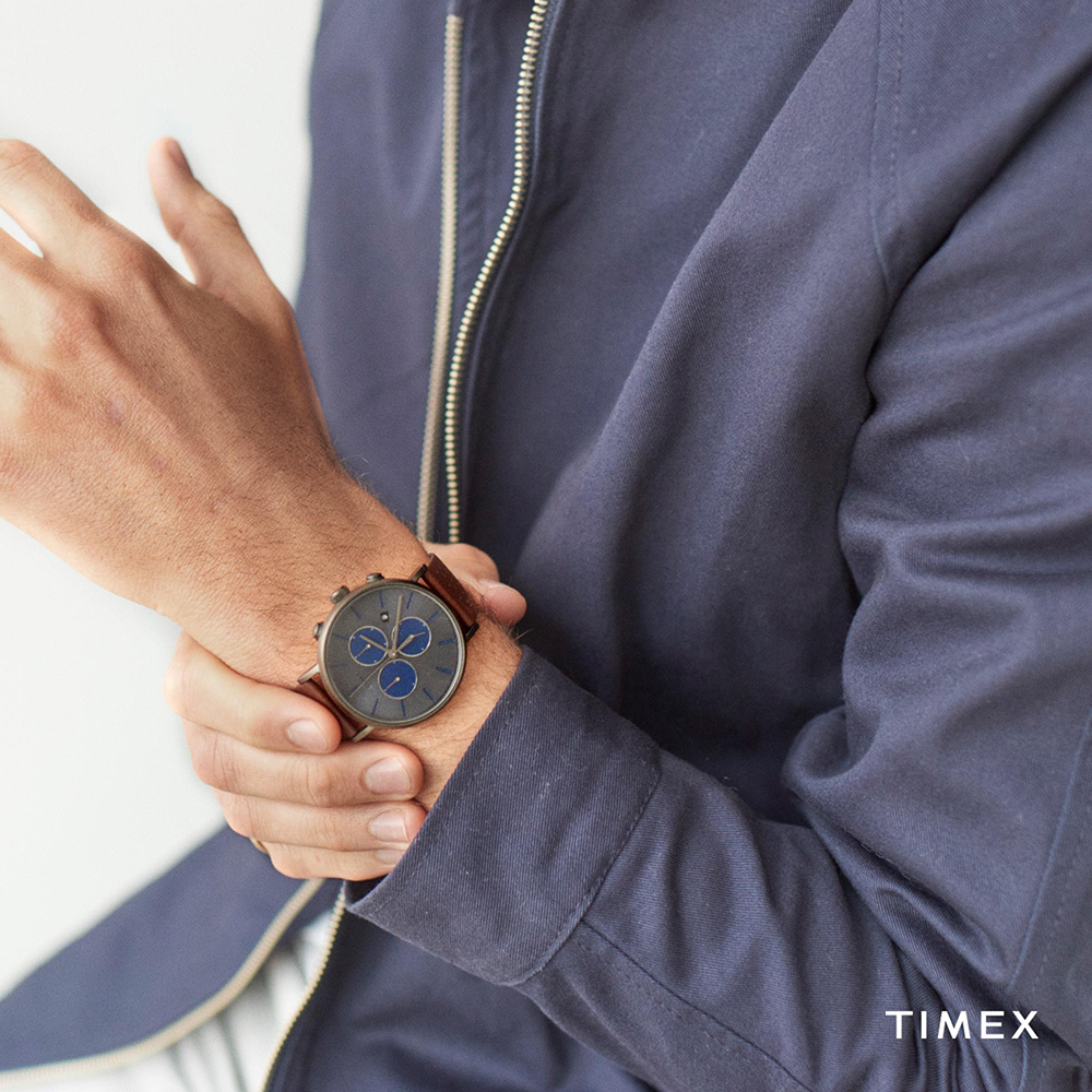 zegarek Timex TW2R80000 szary Fairfield