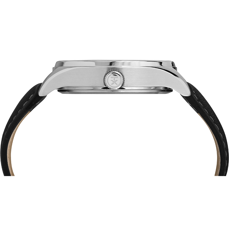 Timex TW2R88900 zegarek srebrny klasyczny Waterbury pasek - miniatura 5