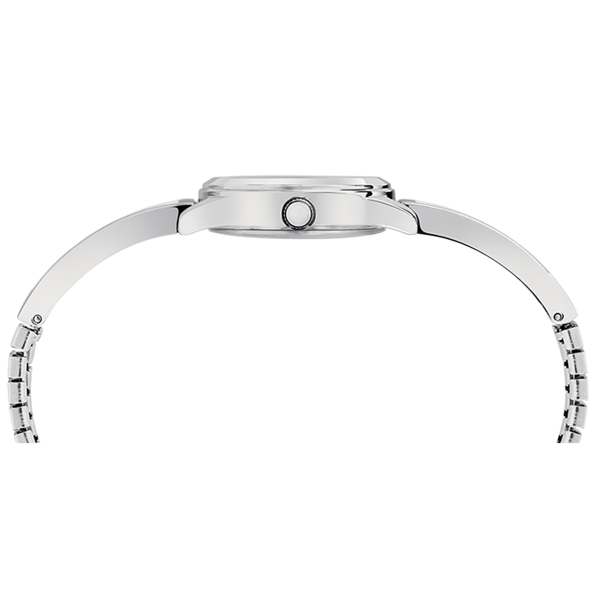 Timex TW2R92700 zegarek srebrny klasyczny Fashion bransoleta - miniatura 5