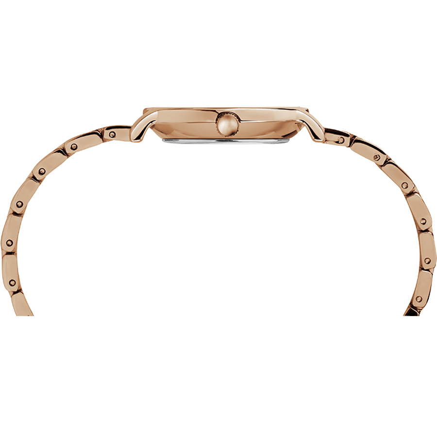 Timex TW2R94000 zegarek różowe złoto fashion/modowy Milano bransoleta - miniatura 5