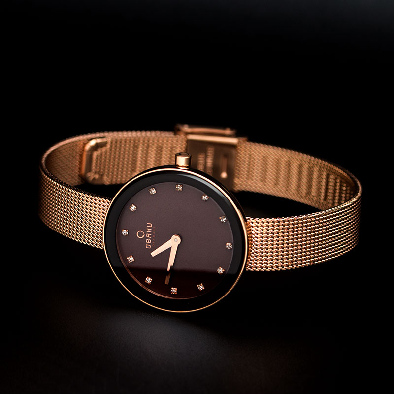 Obaku Denmark V161LXVNMV zegarek damski Slim - miniatura 2