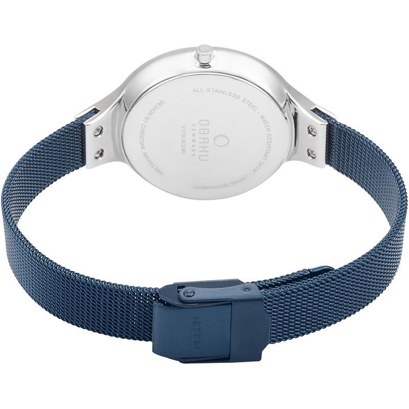 Obaku Denmark V173LXCLML damski zegarek Slim bransoleta