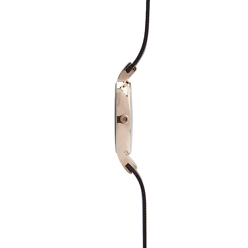 Obaku Denmark V173LXVNMN Slim SKY - WALNUT zegarek damski fashion/modowy mineralne - miniatura 5