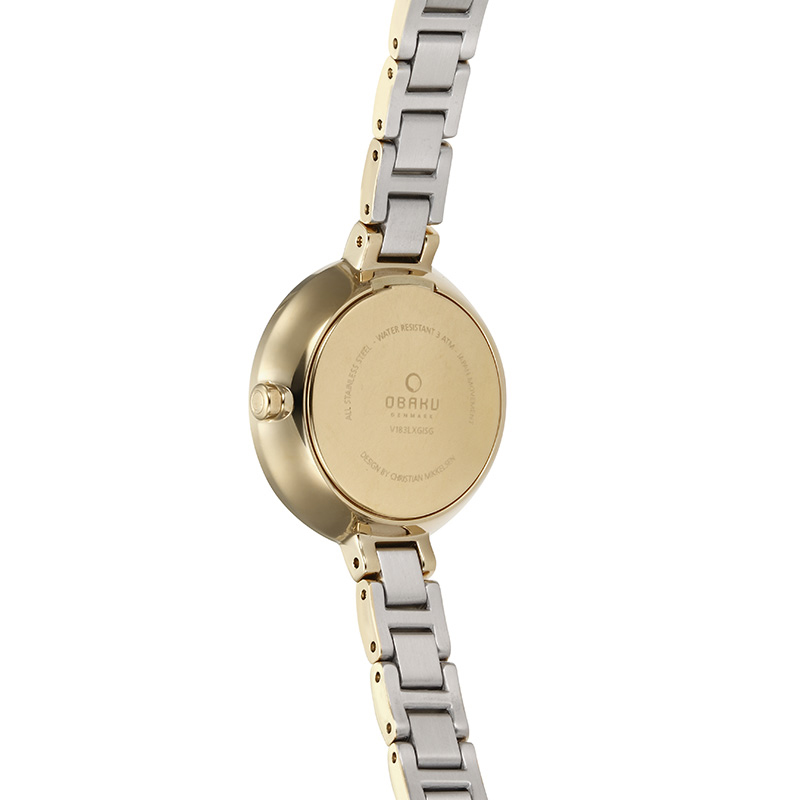 Obaku Denmark V183LXGISG damski zegarek Slim bransoleta - miniatura 3