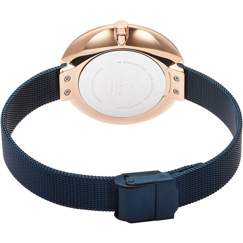 Obaku Denmark V185LXVLML zegarek damski fashion/modowy Slim bransoleta - miniatura 7