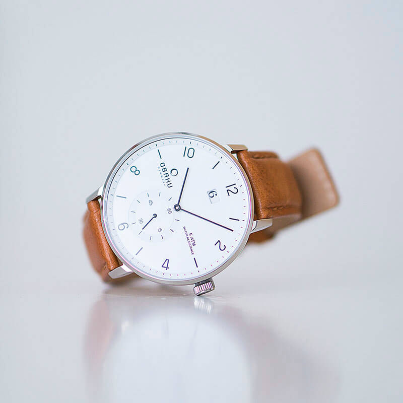 zegarek Obaku Denmark V190GDCWRZ srebrny Slim - miniatura 5