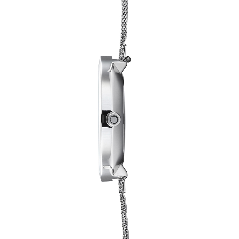 Obaku Denmark V195LXCIMC Slim VAND - STEEL zegarek damski klasyczny mineralne - miniatura 3