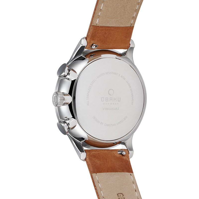 Obaku Denmark V196GUCURZ zegarek męski Slim - miniatura 2