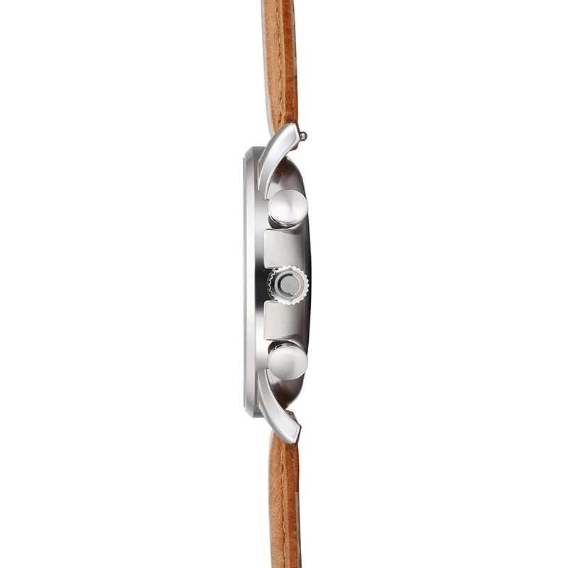 Obaku Denmark V196GUCURZ GRAN - CAMEL Slim klasyczny zegarek srebrny - miniatura 6