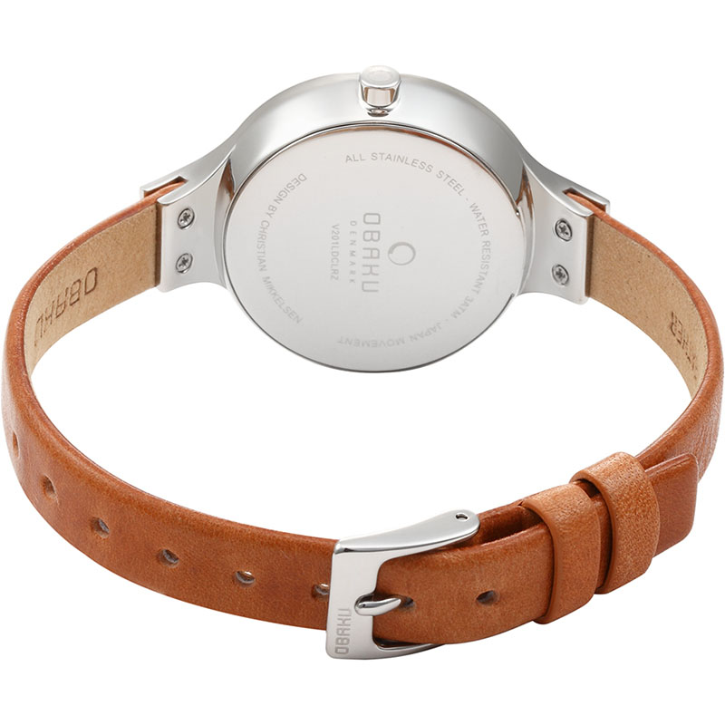 Obaku Denmark V201LDCLRZ damski zegarek Slim pasek - miniatura 7