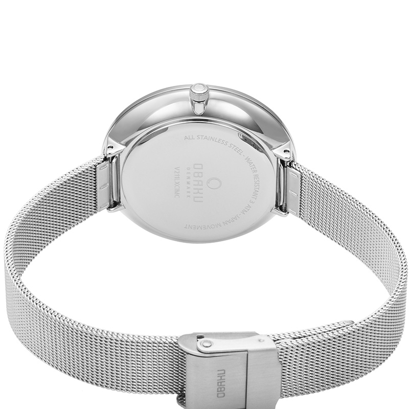 zegarek Obaku Denmark V211LXCIMC VIOL - STEEL Slim mineralne
