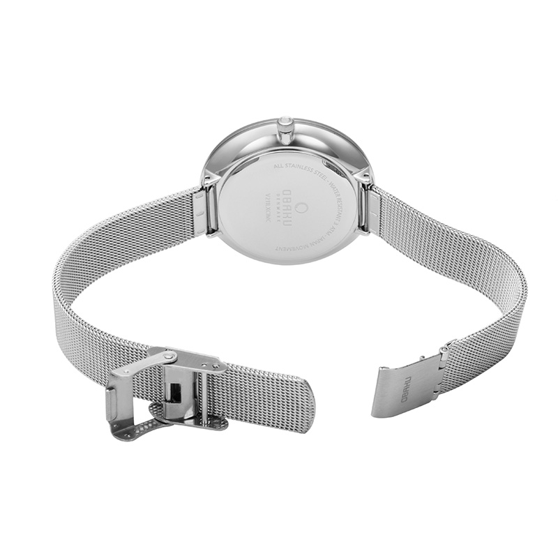 Obaku Denmark V211LXCIMC zegarek damski klasyczny Slim bransoleta