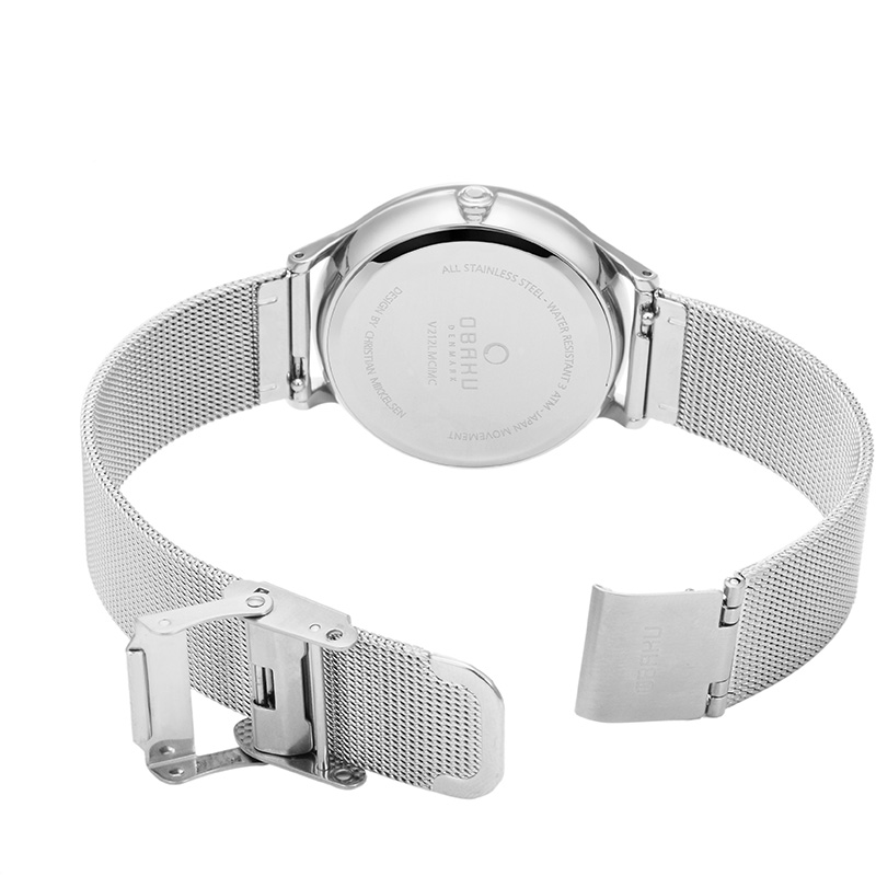 zegarek Obaku Denmark V212LMCIMC srebrny Slim